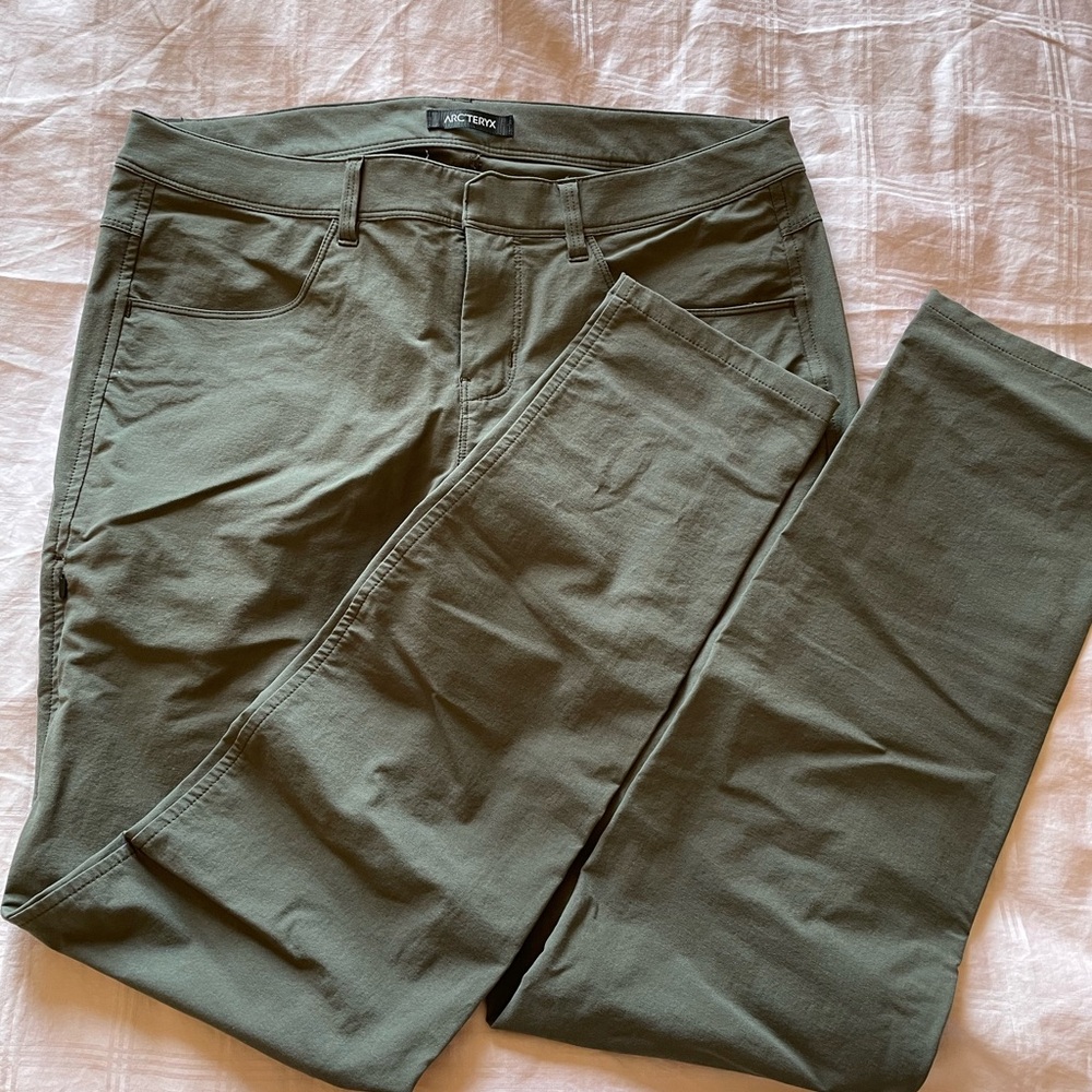 Arc’teryx Olive Green Pants